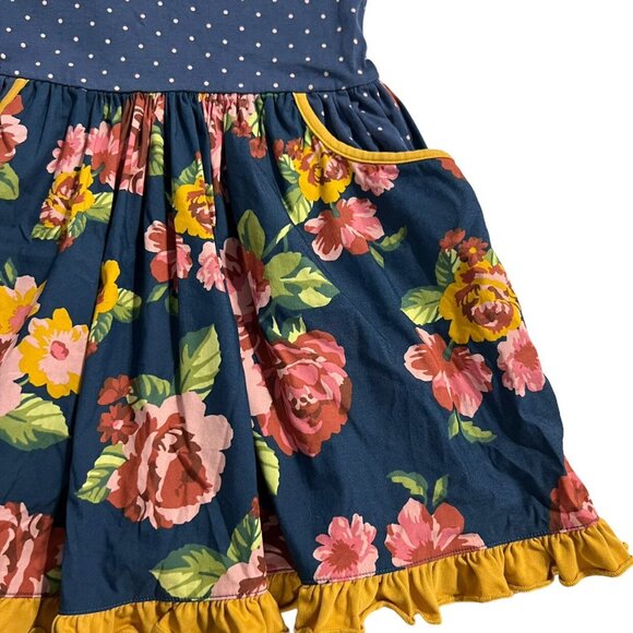 Matilda Jane Sz 4 Joanna Gaines You Belong Floral Dress - Picture 4 of 6